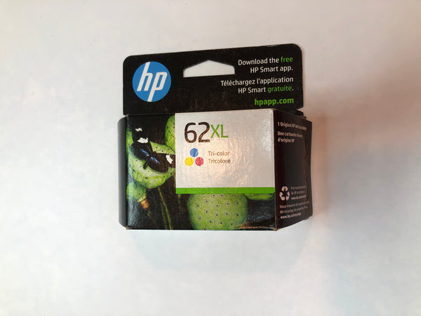 HP 62XL C2P07AN Genuine Original HP High-Yield Ink Cartridge - Tri-Color
