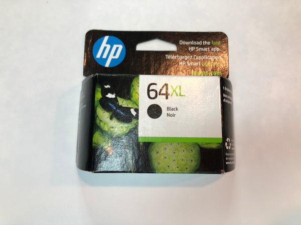 HP 64XL N9J92AN Genuine Original HP High-Yield Ink Cartridge - Black